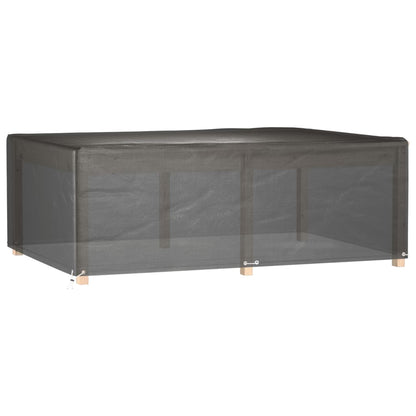 Copri Mobili Giardino 2pz 12Occhielli 230x165x80cm Rettangolare | homemem39