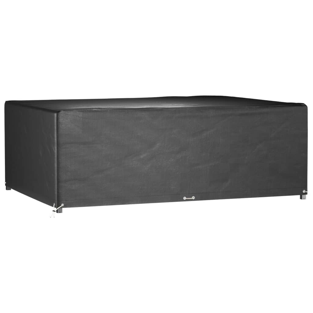 Copri Mobili Giardino 2pz 12Occhielli 240x180x80cm Rettangolare | homemem39