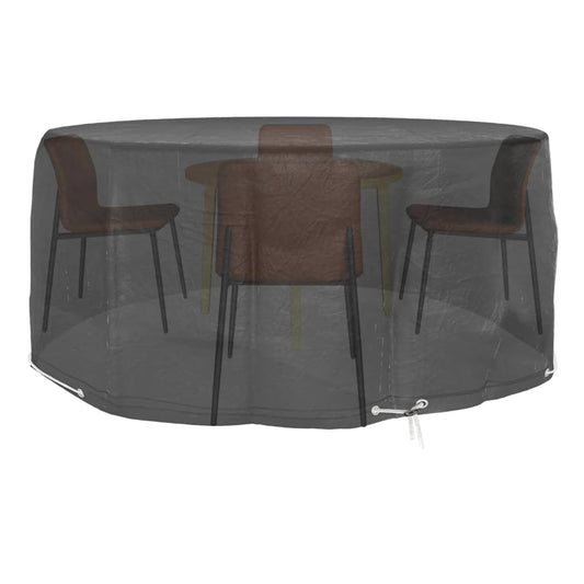 Coperture Mobili da Giardino 2pz 10 Occhielli Ø260x90cm Rotonde - homemem39