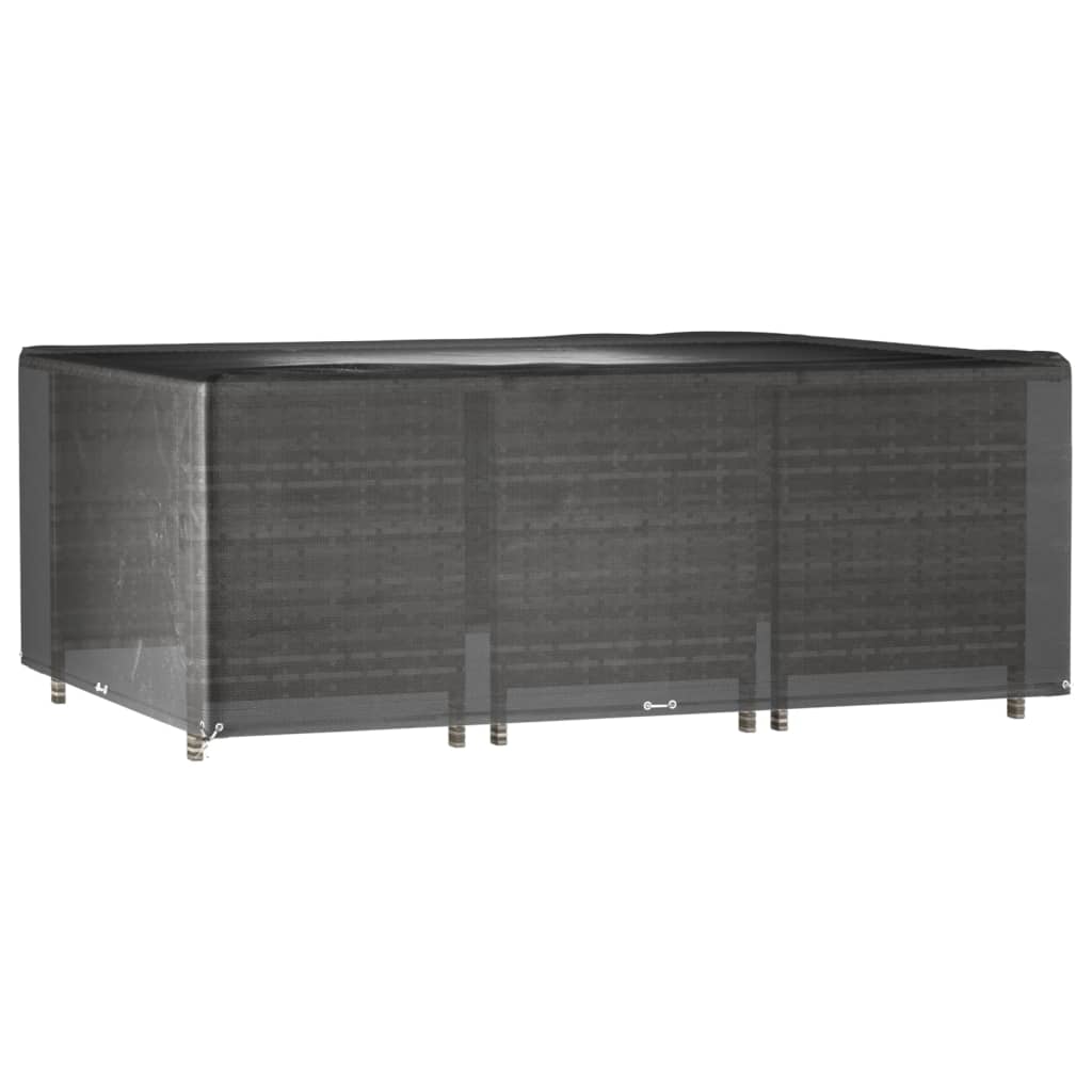Copri Mobili Giardino 2pz 16 Occhielli 278x204x105 Rettangolare