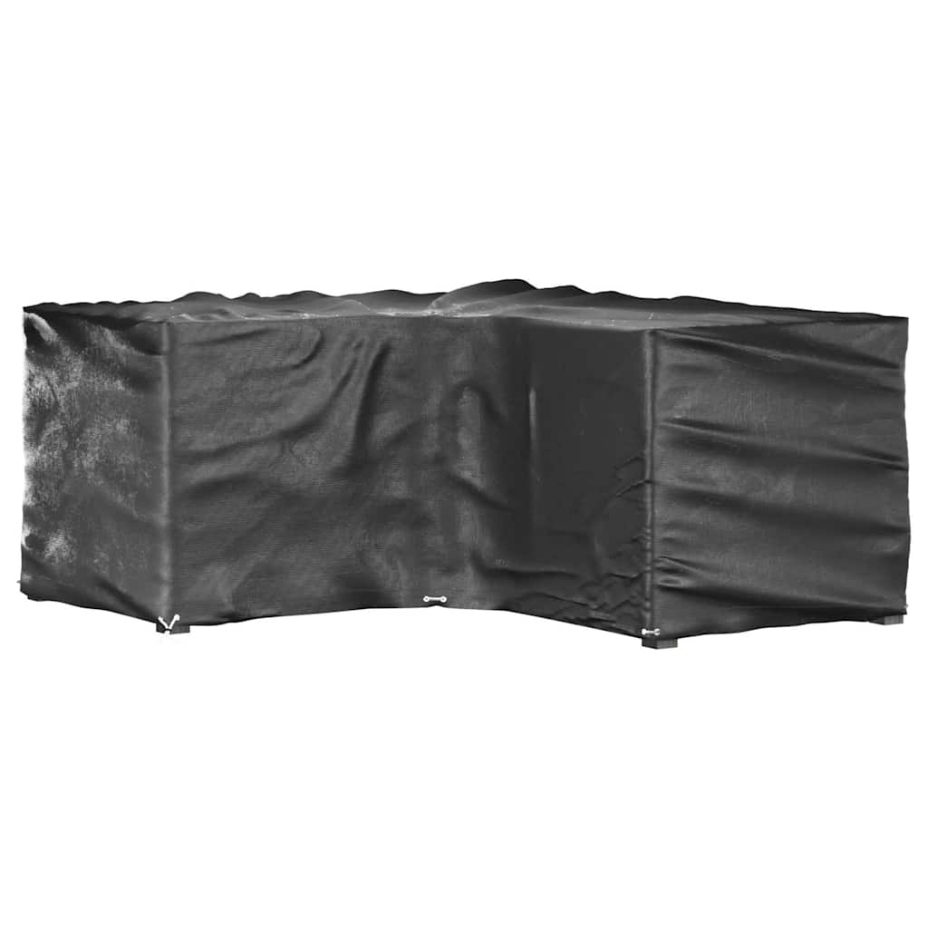 Coperture Mobili da Giardino a L 2pz 12 Occhielli 185x185x90cm | homemem39