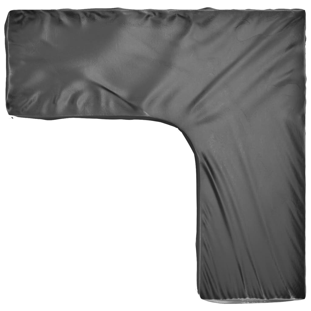Coperture Mobili da Giardino a L 2pz 16 Occhielli 285x285x70cm | homemem39