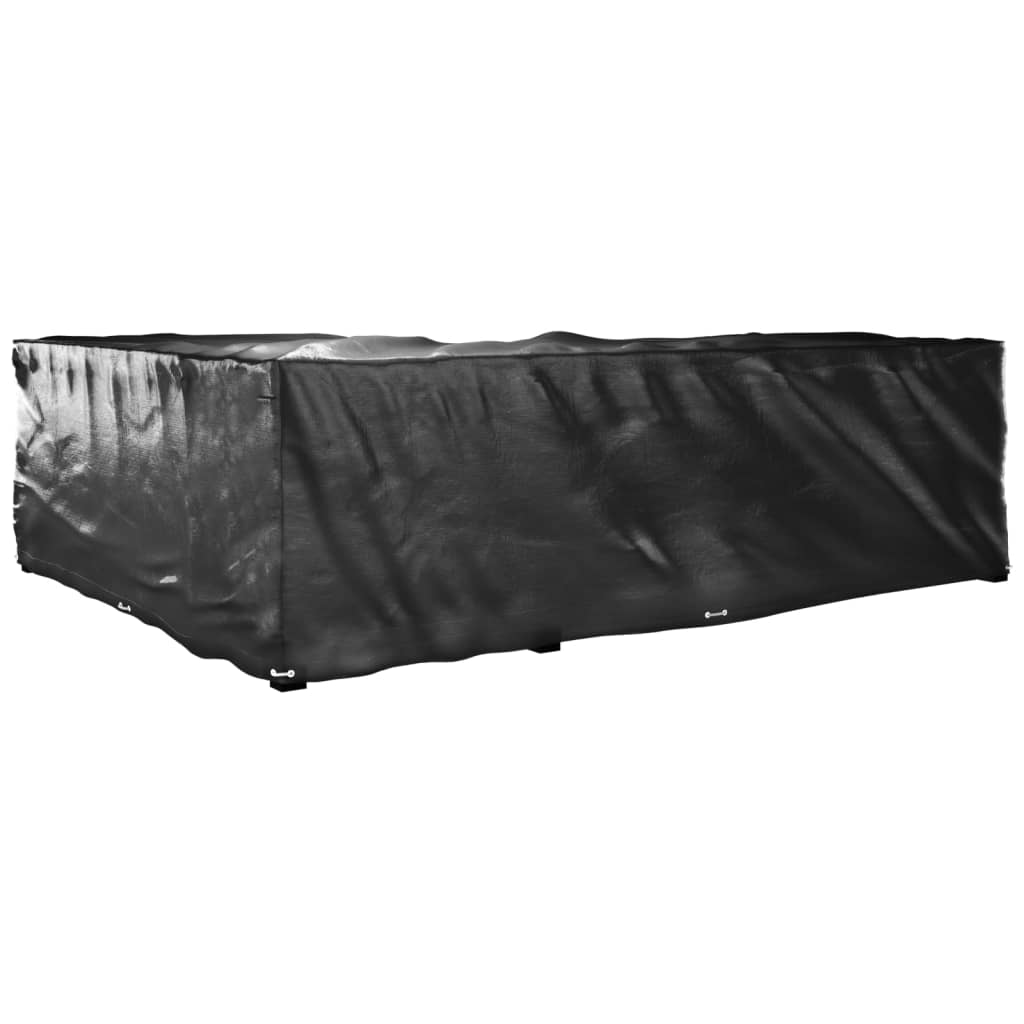 Coperture Mobili da Giardino a L 2pz 18 Occhielli 285x220x80cm | homemem39