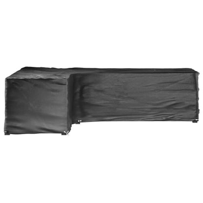 Coperture Mobili da Giardino a L 2pz 16 Occhielli 210x260x80cm | homemem39