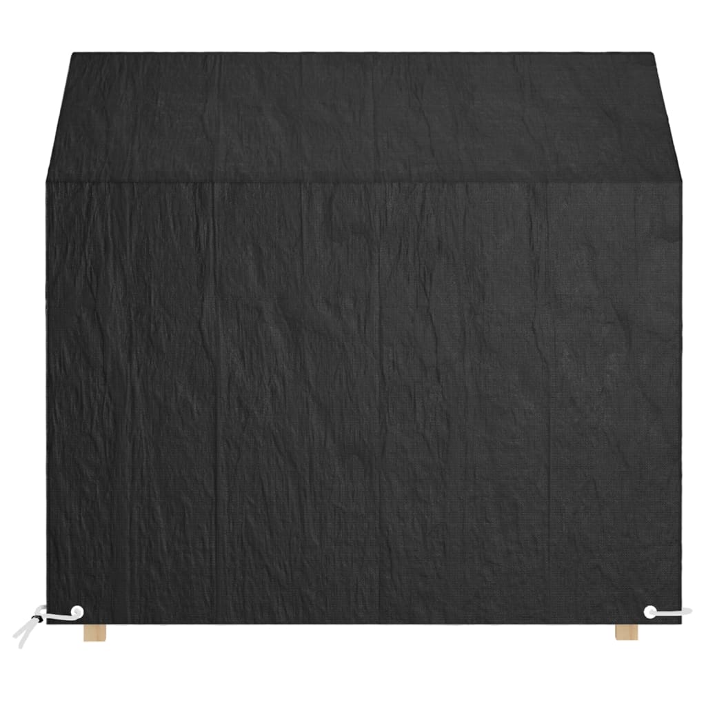Copri Panche Giardino 2pz 8Occhielli 130x70x70/88cm Polietilene | homemem39