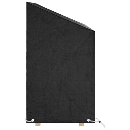 Copri Panche Giardino 2pz 8Occhielli 130x70x70/88cm Polietilene | homemem39
