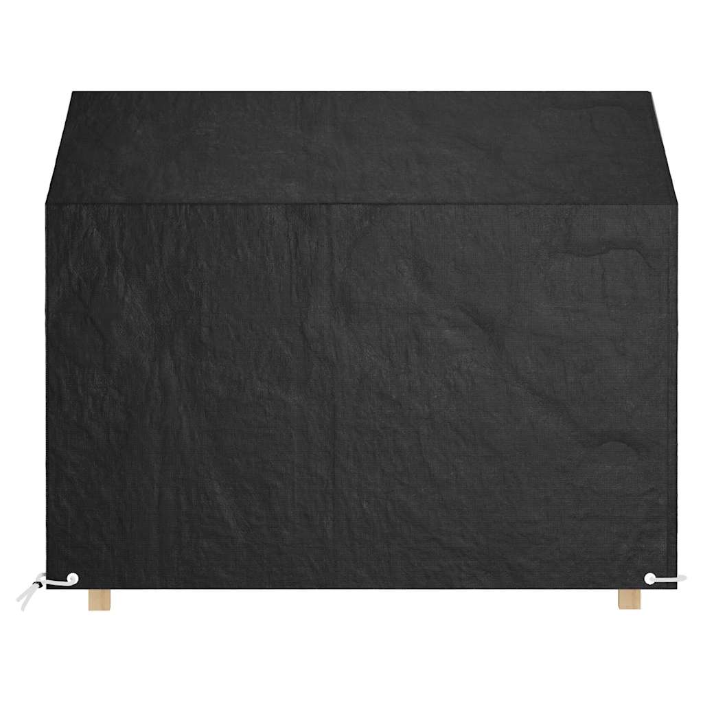 Copri Panche Giardino 2pz 8Occhielli 160x70x70/88cm Polietilene | homemem39