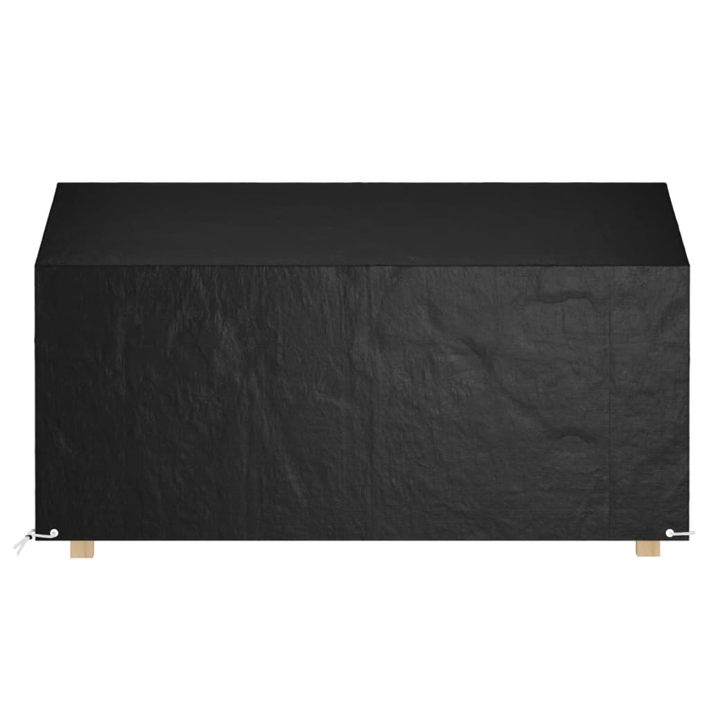 Copri Panche Giardino 2pz 12Occhielli 210x70x70/88 Polietilene | homemem39