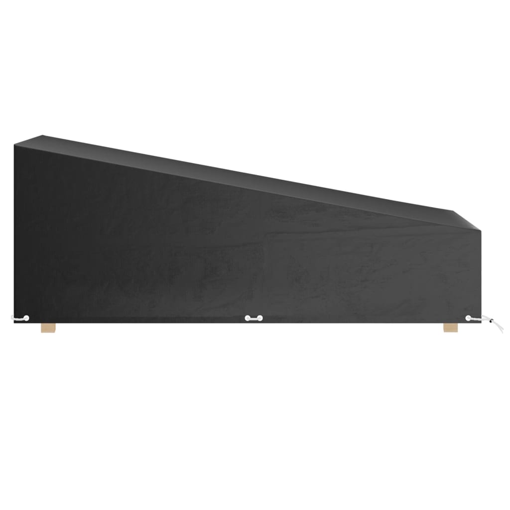 Coperture Sdraio 2pz 12 Occhielli 205x75x40/70 cm Polietilene - homemem39