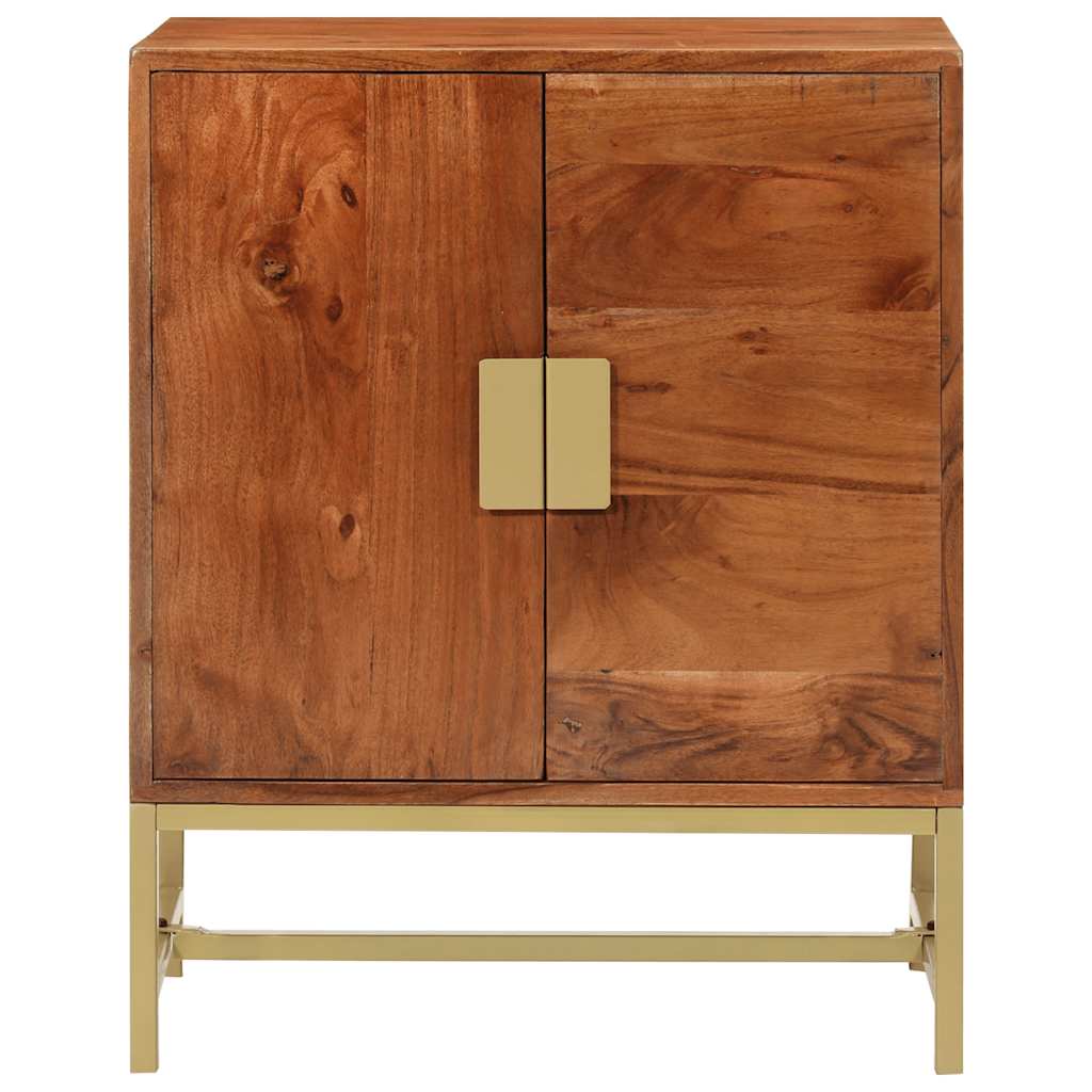 Credenza 60x35x75 cm in Legno Massello di Acacia