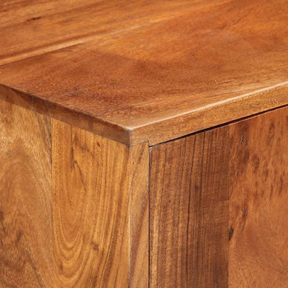 Credenza 60x35x75 cm in Legno Massello di Acacia