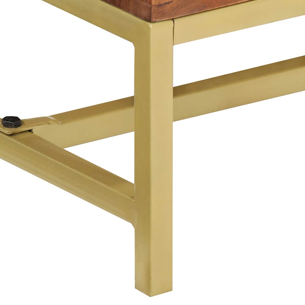 Credenza 60x35x75 cm in Legno Massello di Acacia