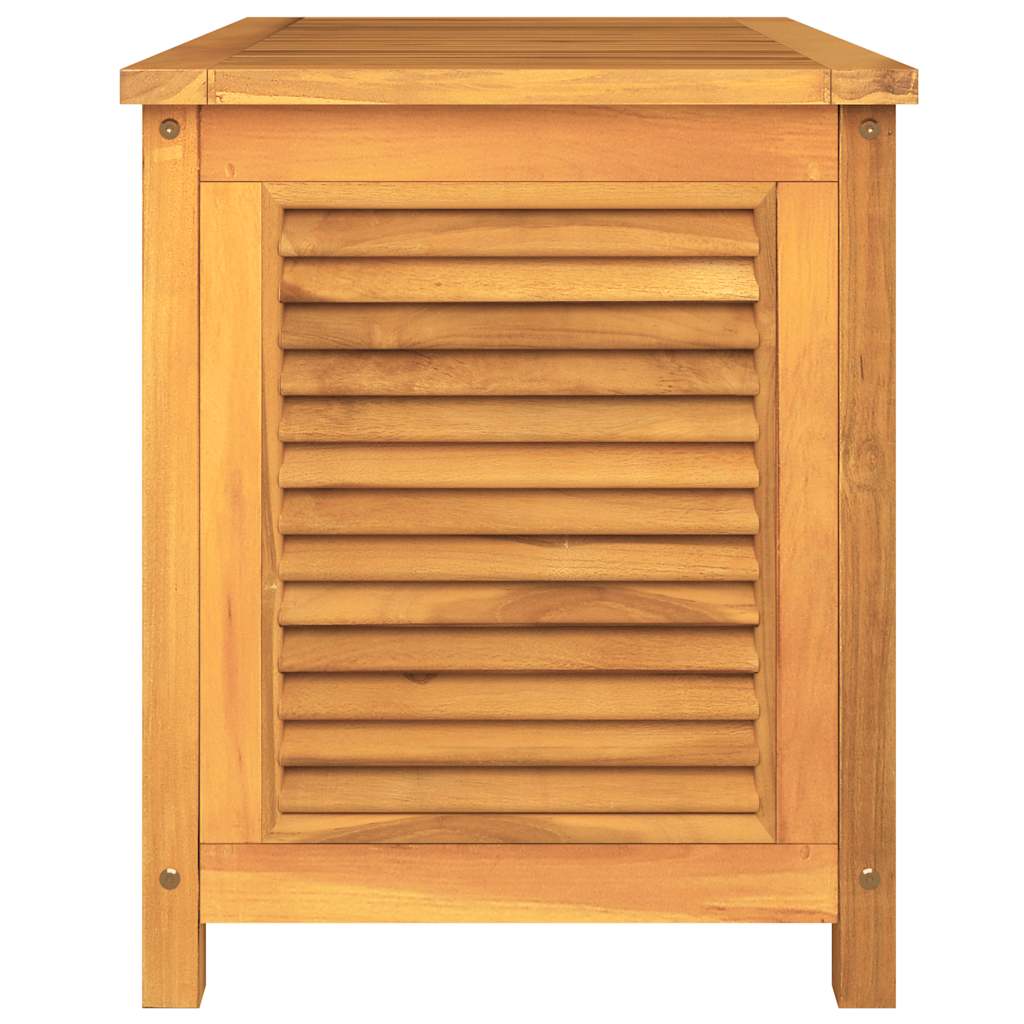 Contenitore Giardino con Borsa 90x50x58cm Legno Massello Teak | homemem39