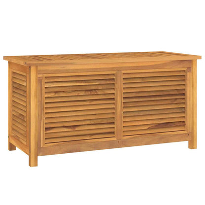 Contenitore Giardino con Borsa 114x50x58cm Legno Massello Teak | homemem39