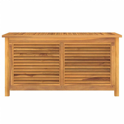 Contenitore Giardino con Borsa 114x50x58cm Legno Massello Teak | homemem39