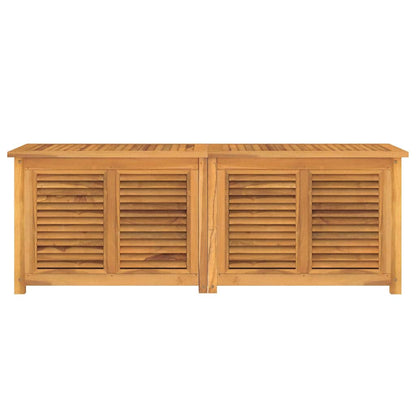 Contenitore Giardino con Borsa 150x50x55 cm Legno Massello Teak | homemem39