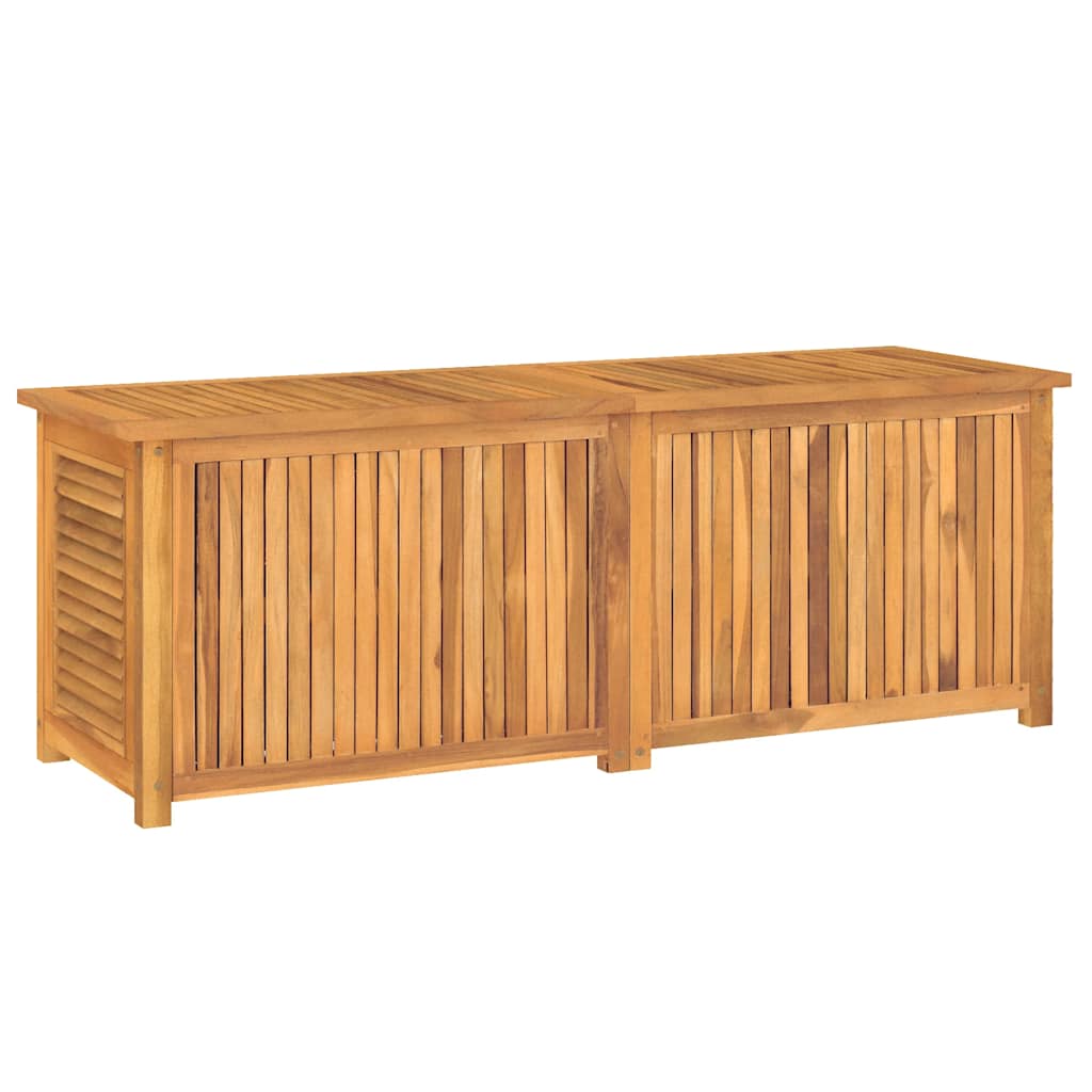 Contenitore Giardino con Borsa 150x50x55 cm Legno Massello Teak | homemem39