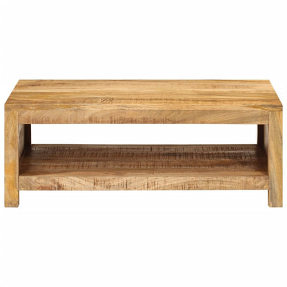 Tavolino da Salotto 80x55x30 cm in Legno Massello di Mango | homemem39