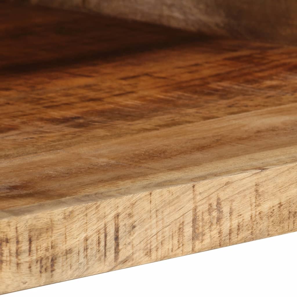 Tavolino da Salotto 80x55x30 cm in Legno Massello di Mango | homemem39