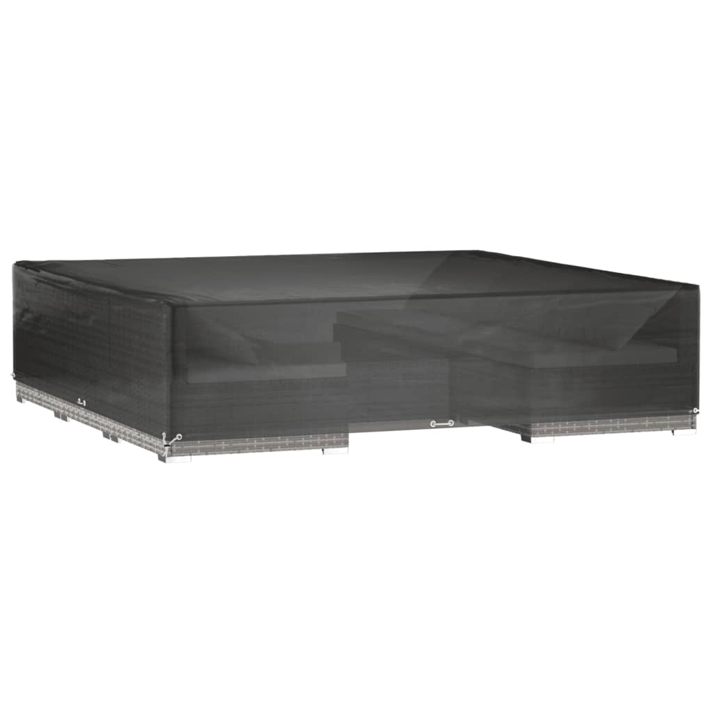 Copertura Mobili da Giardino 16 Occhielli 240x240x55cm Quadrata - homemem39