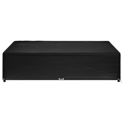 Copertura Mobili da Giardino 16 Occhielli 240x240x55cm Quadrata | homemem39
