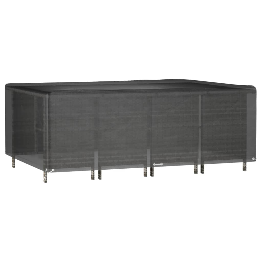 Copertura Mobili Giardino 12 Occhielli 240x180x80 Rettangolare | homemem39