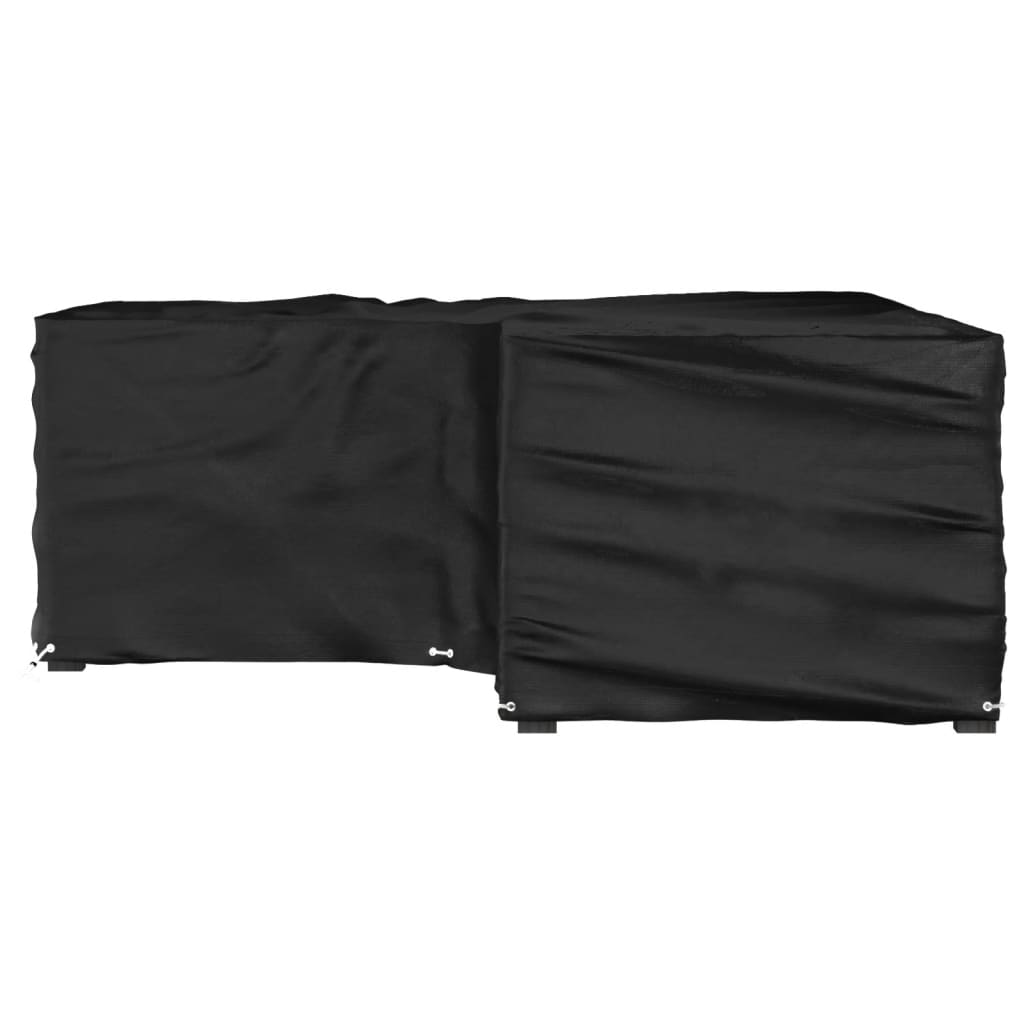 Copertura Mobili da Giardino a L 12 Occhielli 185x185x70 cm | homemem39