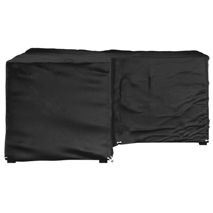 Copertura Mobili da Giardino a L 12 Occhielli 185x185x90 cm | homemem39