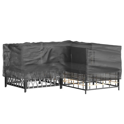 Copertura Mobili da Giardino a L 16 Occhielli 215x215x70 cm | homemem39
