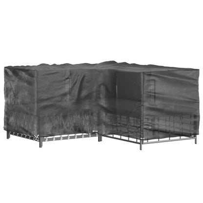 Copertura Mobili da Giardino a L 16 Occhielli 215x215x90 cm | homemem39