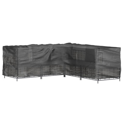 Copertura Mobili da Giardino a L 16 Occhielli 285x285x70 cm