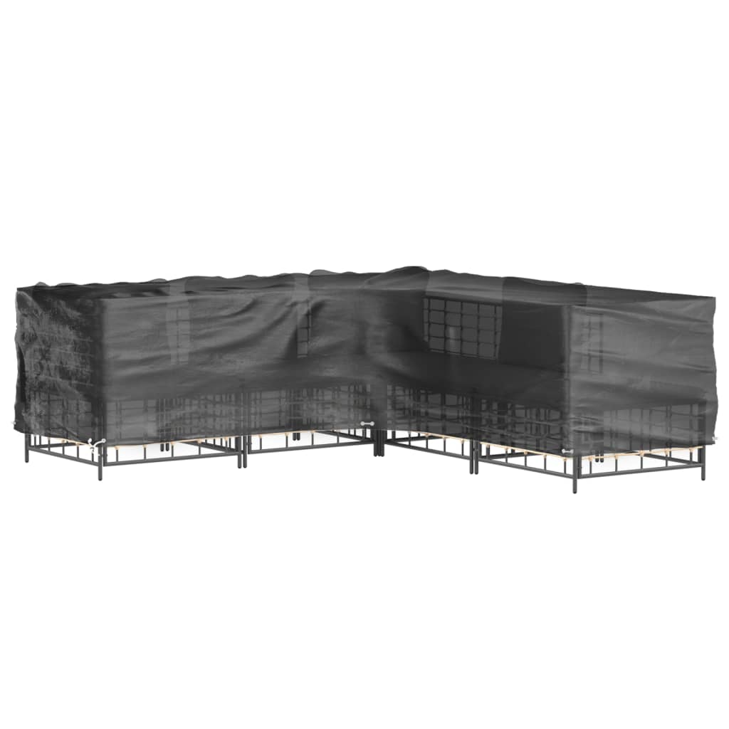 Copertura Mobili da Giardino a L 16 Occhielli 285x285x90 cm | homemem39