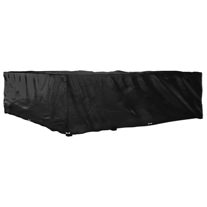 Copertura Mobili da Giardino a L 20 Occhielli 300x300x90 cm - homemem39