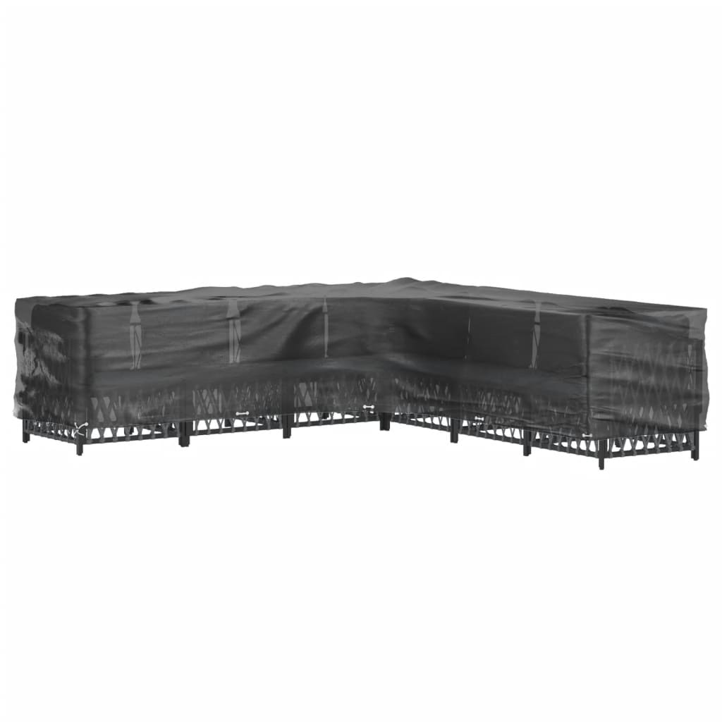 Copertura Mobili da Giardino a L 20 Occhielli 300x300x90 cm | homemem39