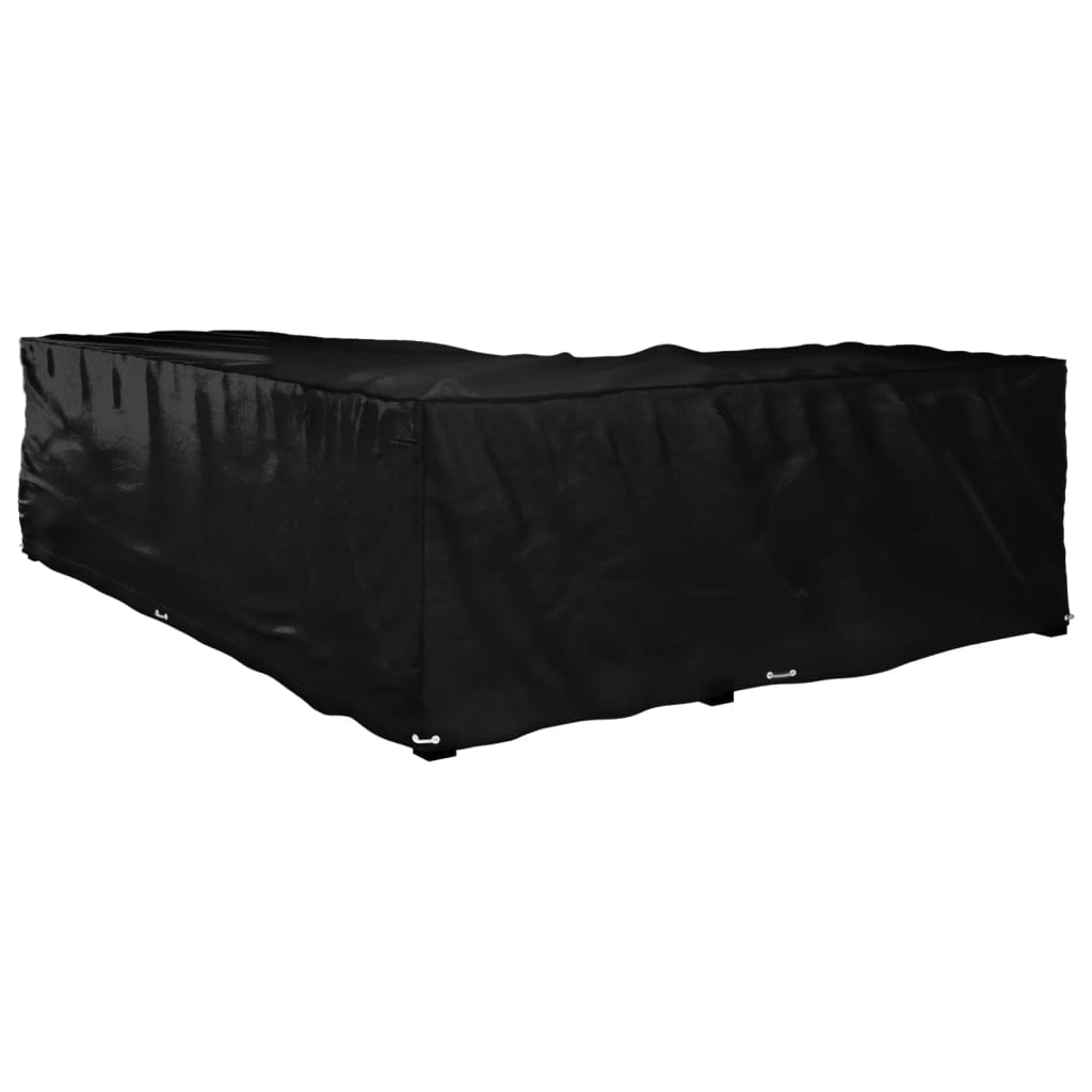 Copertura Mobili da Giardino a L 18 Occhielli 220x285x80 cm - homemem39