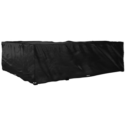 Copertura Mobili da Giardino a L 18 Occhielli 285x220x80 cm