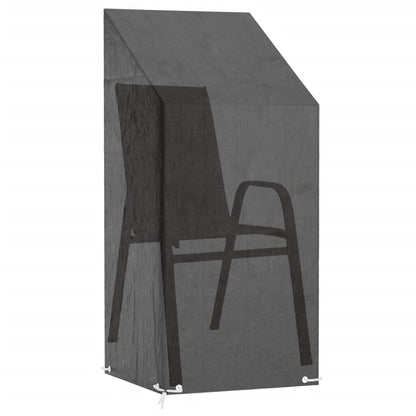 Copri Sedia da Giardino 8 Occhielli 65x65x110/150cm Polietilene | homemem39