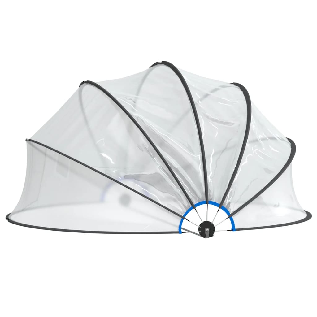 Cupola per Piscina Rotonda 376x188 cm PVC | homemem39