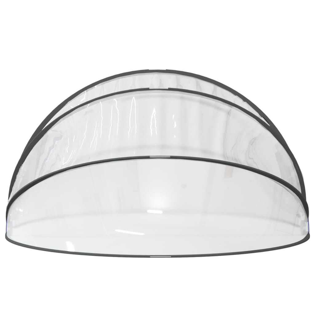 Cupola per Piscina Rotonda 376x188 cm PVC | homemem39