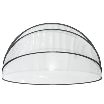 Cupola per Piscina Rotonda 376x188 cm PVC | homemem39