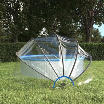 Cupola per Piscina Rotonda 376x188 cm PVC | homemem39