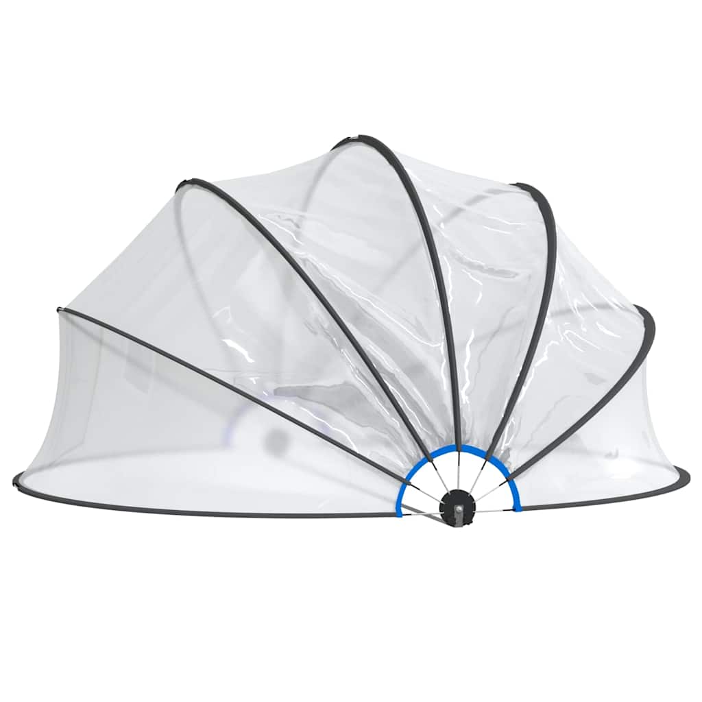 Cupola per Piscina Rotonda 406x203 cm PVC | homemem39