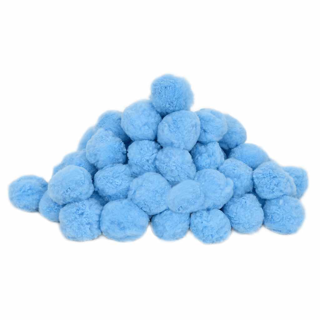 Sfera Filtrante Antibatterica per Piscina Blu 700g Polietilene | homemem39