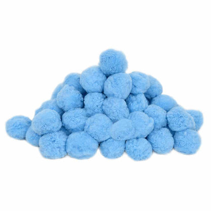 Sfera Filtrante Antibatterica per Piscina Blu 700g Polietilene | homemem39