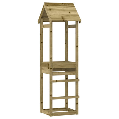 vidaXL Play Tower 53x46.5x194 cm Impregnated Pine Wood