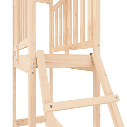 Set da Gioco da Esterno 53x110x214 cm in Legno Massello di Pino | homemem39