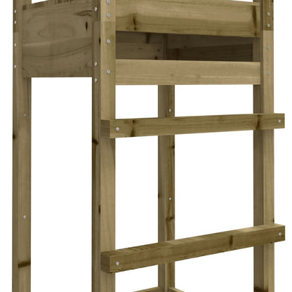 Play Tower 53x46.5x169 cm in Impregnated Pine Wood