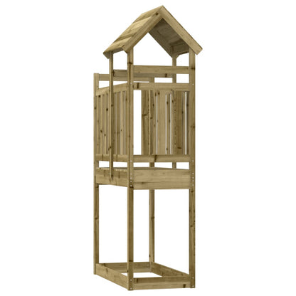 Game Tower 52.5x110.5x214 cm in Impregnated Pine Wood