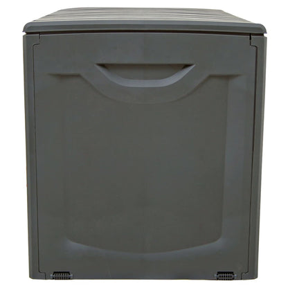 Contenitore Portaoggetti Nero 118x53x57 cm in Polipropilene - homemem39