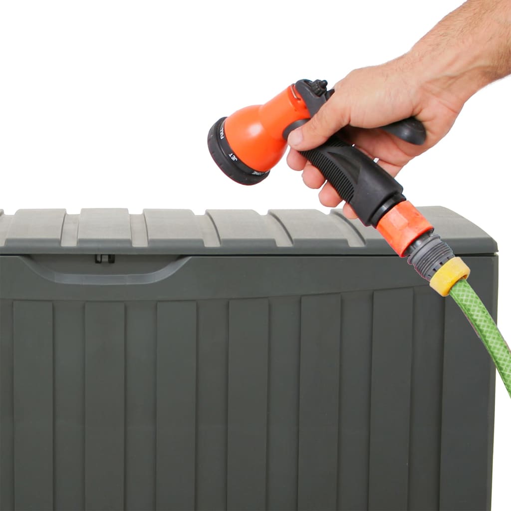 Contenitore Portaoggetti Nero 118x53x57 cm in Polipropilene - homemem39